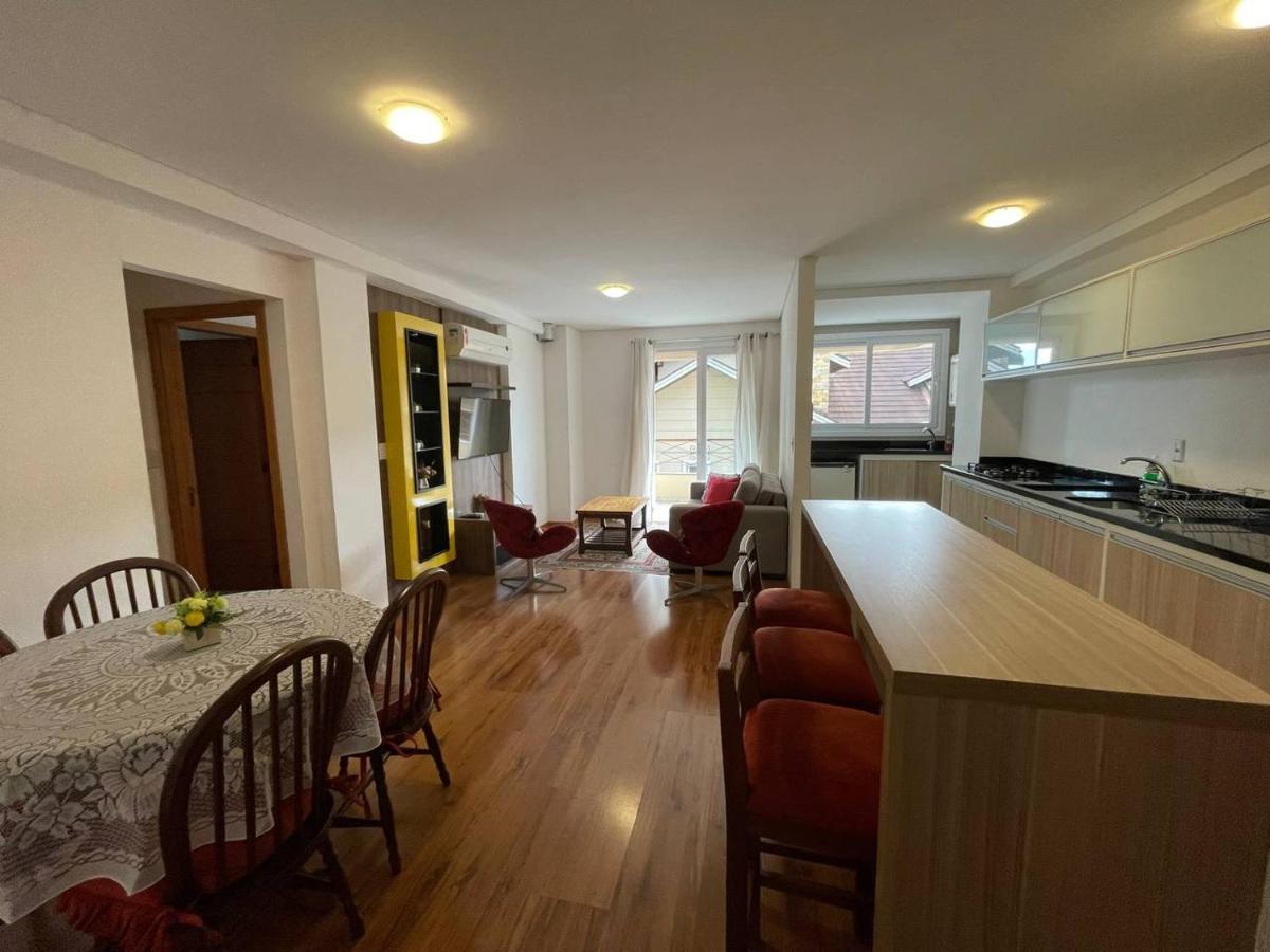 Novo E No Centro De Gramado Apartman Kültér fotó
