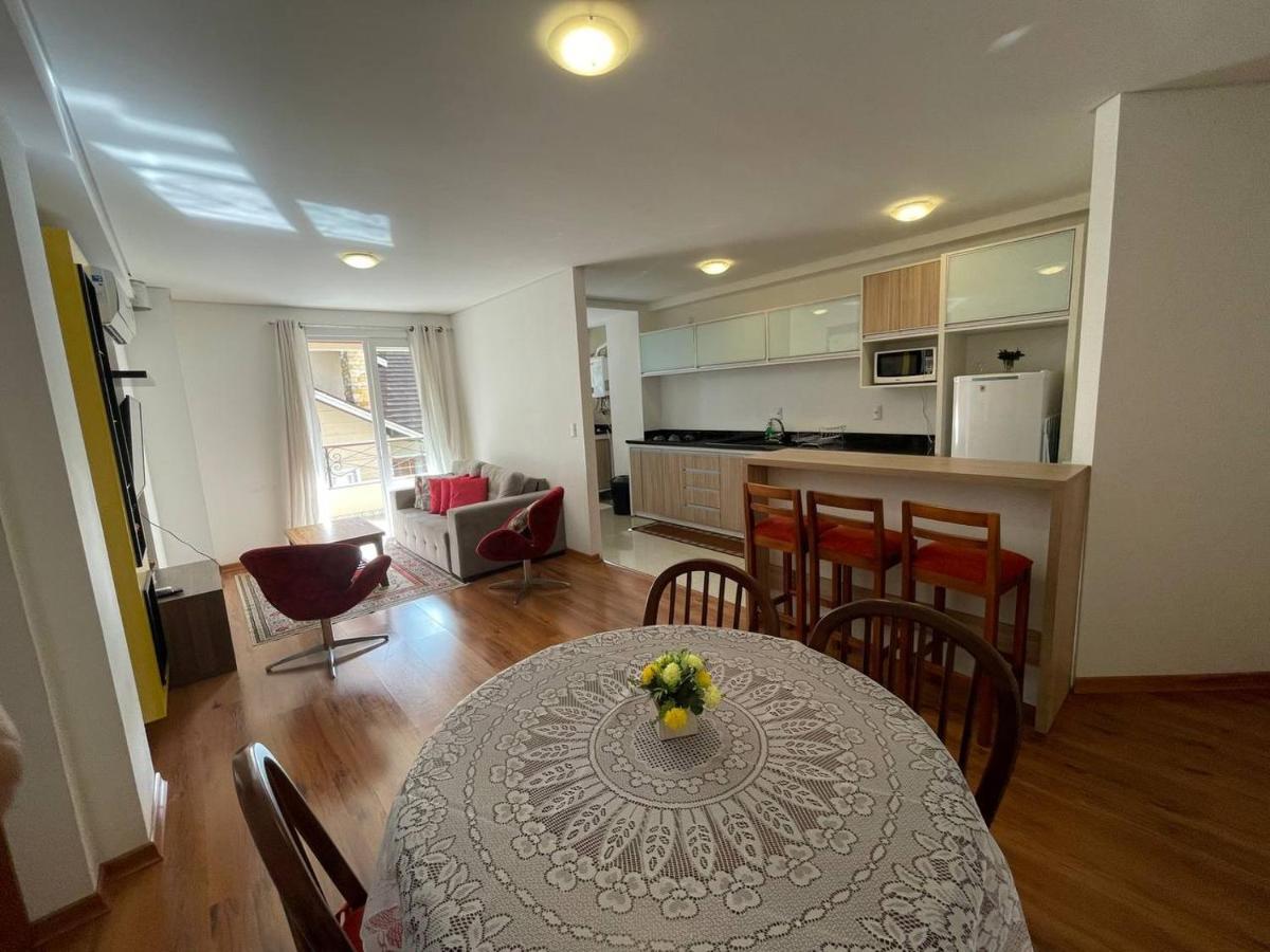 Novo E No Centro De Gramado Apartman Kültér fotó